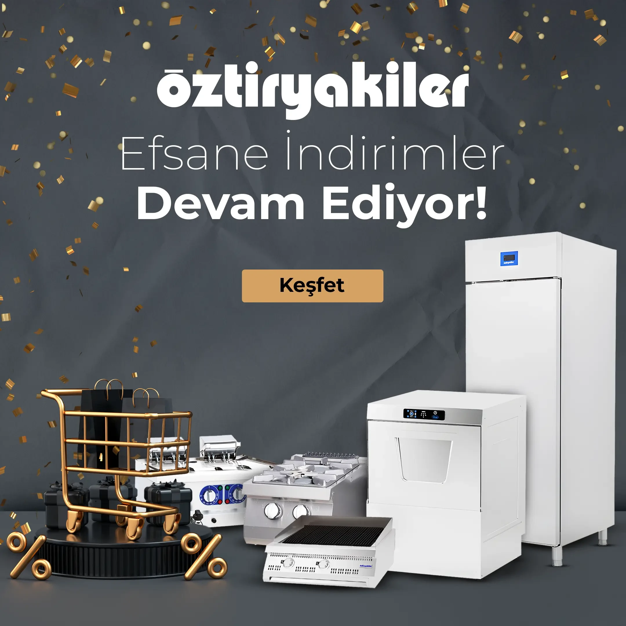 Öztiryakiler Makinelerinde Efsane İndirimler Devam Ediyor!