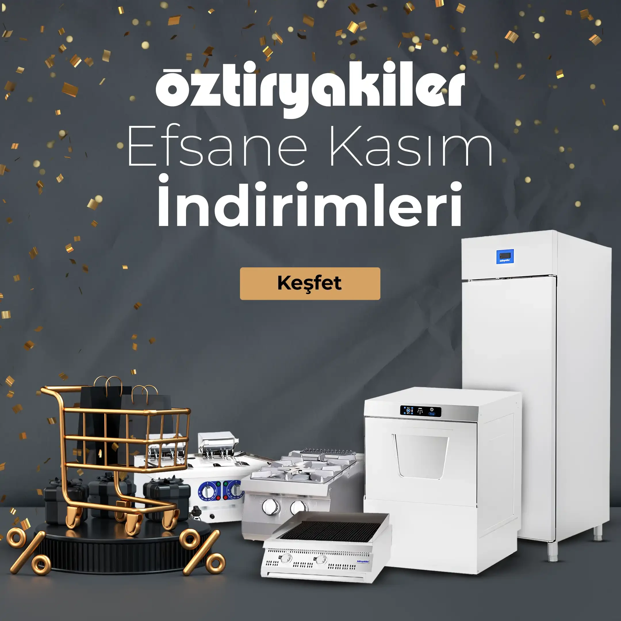 Öztiryakiler Makinelerinde Efsane Kasım İndirimleri Başladı!