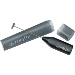 Aerolatte Premium Milk Coffee and Frother, To-Go Storage Tube, Black - 1