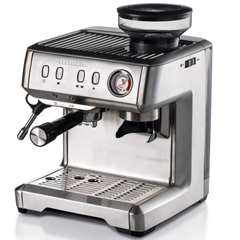 Ariete Integrated Grinder Professional Espresso Coffee Machine, Single Group - 1