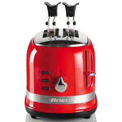 Ariete Moderna 2 Slice Toaster, 815 w, Red - 2