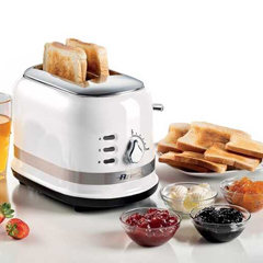 Ariete Moderna 2 Slice Toaster, 815 w, White - 3