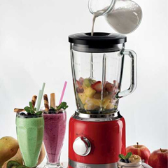 Ariete Moderna Cam Blender, Buz Kırma Fonksiyonlu, 1,5 lt, 1000 w, Kırmızı - 3