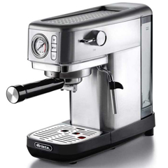 Ariete Moderna Espresso Slim Coffee Machine, Chrome - 1