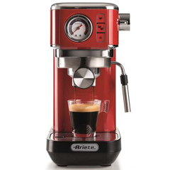 Ariete Moderna Espresso Slim Kahve Makinesi, Kırmızı - 1