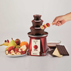 Ariete Party Time Chocolate Fountain, 500 gr Capacity, 90 w, Red - 1