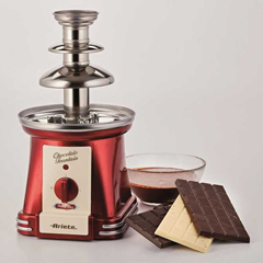 Ariete Party Time Chocolate Fountain, 500 gr Capacity, 90 w, Red - 2