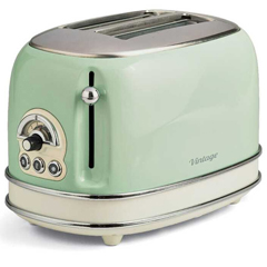 Ariete Vintage 2 Slice Bread Toaster, 810 W, Green - 1