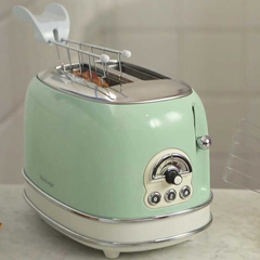 Ariete Vintage 2 Slice Bread Toaster, 810 W, Green - 3