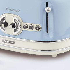 Ariete Vintage 4 Slice Toaster, 1630 w, Blue - 3