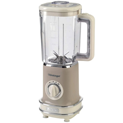 Ariete Vintage Blender, Ice Crushing Function, 1.5 lt, 1000 w, Beige - 1