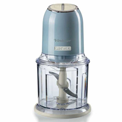 Ariete Vintage Doğrayıcı, 600 ml, 400 w, Mavi - 1