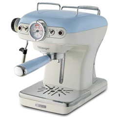 Ariete Vintage Espresso Coffee Machine, Blue - 1