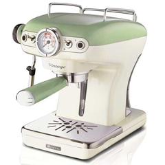 Ariete Vintage Espresso Coffee Machine, Green - 1