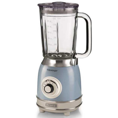 Ariete Vintage Cam Blender, Ice Crushing Function, 1.5 L, 1000 W, Blue - 1