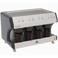 Atalay Ritual Turkish Coffee Machine, Manual, 4 Pots, Electric, ATKM 4M - 2