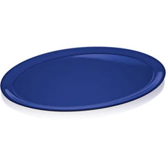 Biradlı Fts-1984 Melamine Plate, Oval, 55x42x3 cm, Dark Blue - 2