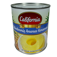 California Sliced Pineapple Canned, 850 gr - 3