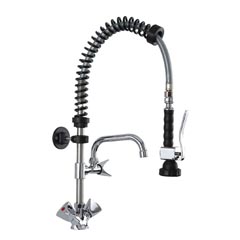 Cancan Shower Spray Unit, Countertop Mounted, with Intermediate Faucet, Mt06 - 1