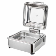 CHAFING DISH HYDRAULIC LID 6 L 2/3 EMBEDDED (CDH-6G) - 5