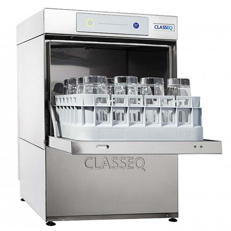 Classeq Under-Counter Glass Washer, with Rinse Aid and Drain Pump - 2