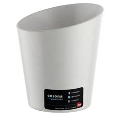 Corona Professional Polycarbonate Ice Bucket, Half Cut, Small, BO598, Black - 3