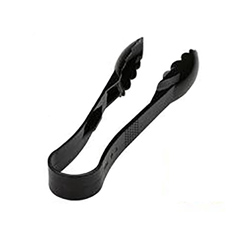 Corona Professional Polycarbonate Salad Tongs No: 2, BO030, Black - 1