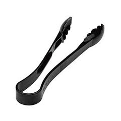 Corona Professional Polycarbonate Salad Tongs No: 3, BO031, Black - 1