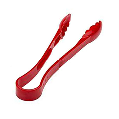 Corona Professional Polycarbonate Salad Tongs No: 3, BO031, Red - 1