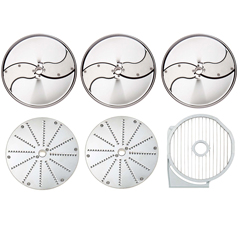 Dito Sama Prep4You Vegetable Cutting Disk Set, 6 Pieces - 1