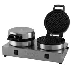 Dualit Waffle Maker, Double Slot, 60 Waffles per Hour - 1