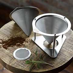 E&B Lab Stainless Steel Dripper, Ultra Thin - 2