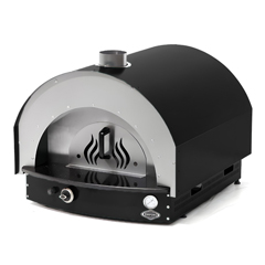 Empero Gas Stone Base Pizza Oven, 60x60 cm Cooking Stone, Black - 1