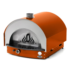 Empero Gas Stone Base Pizza Oven, 60x60 cm Cooking Stone, Orange - 1