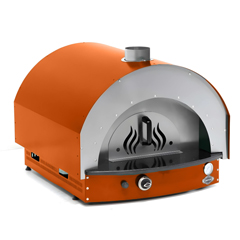 Empero Gas Stone Base Pizza Oven, 60x60 cm Cooking Stone, Orange - 2