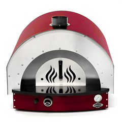 Empero Gas Stone Base Pizza Oven, 60x60 cm Cooking Stone, Red - 3