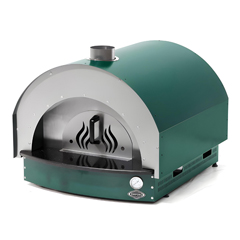 Empero Wood Stone Base Pizza Oven, 60x60 cm, Green - 1