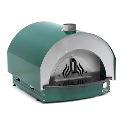 Empero Wood Stone Base Pizza Oven, 60x60 cm, Green - 2