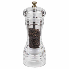 Epinox Acrylic Pepper Mill, Steel, 14 Cm, Dsb 135 - 2