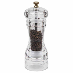 Epinox Acrylic Pepper Mill, Steel, 16 Cm, Dsb 160 - 2