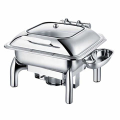 Epinox Chafing Dish Hidrolik Kapaklı, 6 l, 2/3, Cdh 6 - 2