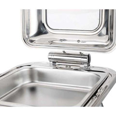 Epinox Chafing Dish Hidrolik Kapaklı, 6 l, 2/3, Cdh 6 - 3