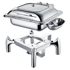 Epinox Chafing Dish Hidrolik Kapaklı, 6 l, 2/3, Cdh 6 - 4