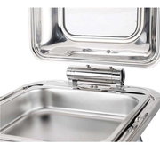 Epinox Chafing Dish, Hidrolik Kapaklı, 6 l, 2/3, CDH-6G - 4