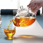 Epinox Glass Teapot, 400 ml, Glass Strainer, Cd 400C - 2