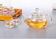 Epinox Glass Teapot, 400 ml, Glass Strainer, Cd 400C - 3