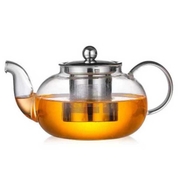 Epinox Glass Teapot, 400 ml, Stainless Steel Strainer, Cd 400M - 1