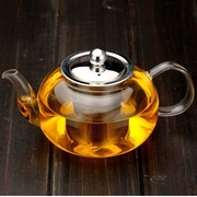 Epinox Glass Teapot, 400 ml, Stainless Steel Strainer, Cd 400M - 2