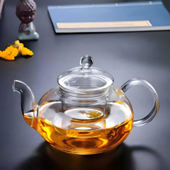 Epinox Glass Teapot, 450 ml, Glass Strainer, CD-450C - 4