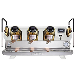 Faema E71 E A3 White&Gold Otomatik Espresso Kahve Makinesi, 3 Gruplu , E71 E A/3 White&Gold - 1